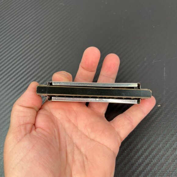 VTG M. Hohner Marine Band Harmonica In Original Case #1896 Key of D A440 - Picture 9 of 12